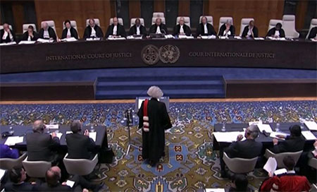 el Corte Internacional de Justisia (CIJ) Bolivia espera la decisión del (CIJ) por su derecho de una salida al mar